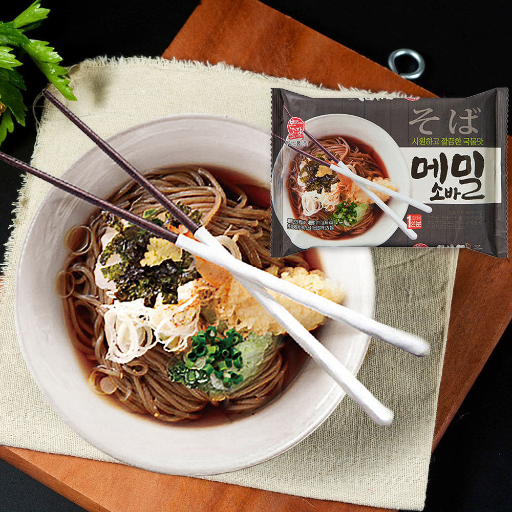 한일식품 본고장 메밀소바 냉모밀 211.7g 24개 1박스